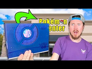 Testing a POKEMON CENTER Exclusive GO Elite Trainer Box! (opening)