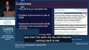New expert video by Mark A. Mighell, MD of Florida Orthopaedic Institute at the 2024 Tampa Shoulder Course. How to Do a Subscapularis- Sparing TSA Speaker: Mark A. Mighell, MD How does sparing the subscapularis affect postoperative recovery and rehabilitation for patients undergoing TSA? Click here to watch this and related videos on Orthobullets: https://orthobullets.tiny.us/91724 #orthopedic #orthopedics #orthopedicsurgery #orthopedicdoctor #orthopedicsurgeon #medicalstudent #medicaleducation 