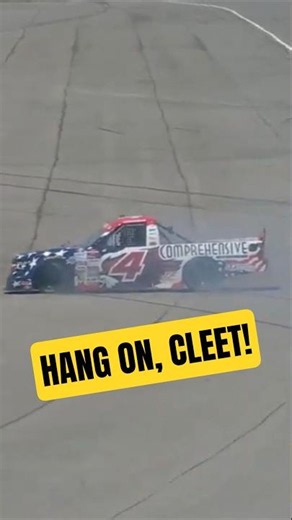 Cleetus was SIDEWAYS 🤯