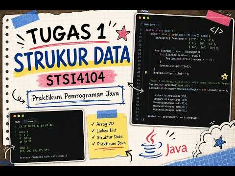 TUGAS 1 STRUKUR DATA STSI4104 | Praktikum Pemrograman Java