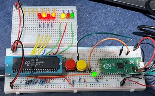 Using a Raspberry Pi Pico as RAM & RAM for a Z80