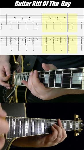 Guitar Tab Walk On The Water by CCR #guitarriff #howto #ccr #guitartabs #riffoftheday