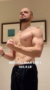 Ihor Voitenko | 1st day of posting my progress, already gained 7 lbs during this bulk, let’s keep going. Trust the bulk, trust the process!!! #fitness #bulk | Instagram