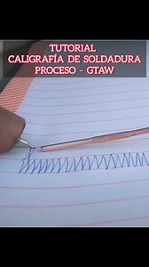 TUTORIAL Caligrafía de Soldadura Proceso TIG | Miguel Tufinio