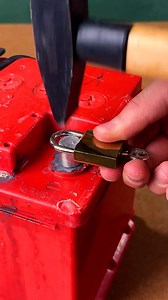 1.6M views · 3.9K reactions | Smart Battery Terminal Connection Using a Padlock | Genius Craft | Facebook