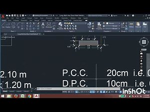 Part 1:Long wall And Short Wall Method//Building Estimate Long Wall And Short Wall method in Hindi