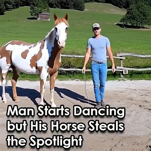 Man Begins Dancing — But It’s His Horse That Steals the Spotlight! 😍👏VIDEO👉(check in the first comment👇) | Dee Wallace