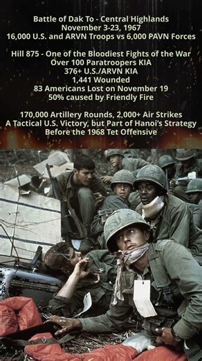 🪖Dak To 1967 - The Bloodiest Engagement of the Vietnam War #war #vietnamwar #veteran #history #army