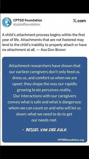 CPTSD: Childhood Attachment