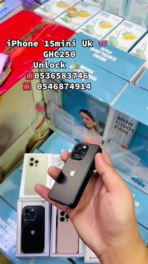iPhone 15 Mini for Sale in the UK – GHC250 Unlock