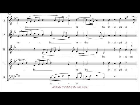 Palestrina | Exsultate Deo [á 5; The Cambridge Singers | 1,000 Sub Special video]