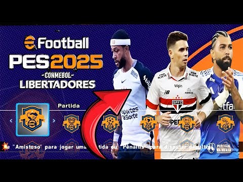 🔴 COMO BAIXAR e INSTALAR eFootball PES 2025 NO PC E CELULAR (PPSSPP) – Passo a Passo 2025!