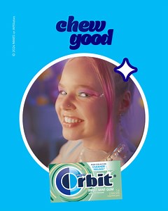 This is our Orbit GRWC... That’s ‘get ready with confidence. | Orbit Gum