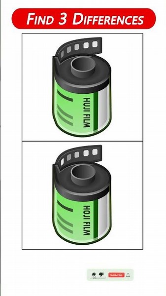 😱 99% Fail! Find 3 Differences in This OLD FILM ROLL #320 #findthedifferences #spotthedifference