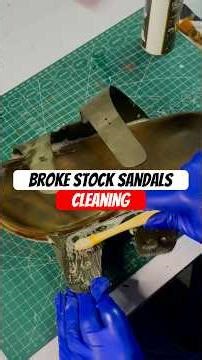 😨How to Clean Sandals❓Watch this Sneak Saviour