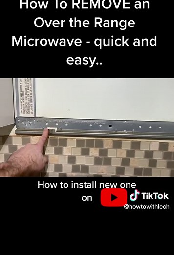 How to Install a Samsung Over-the-Range Microwave