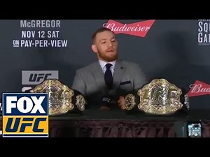 Conor McGregor's full UFC 205 post-fight press conference | UFC 205