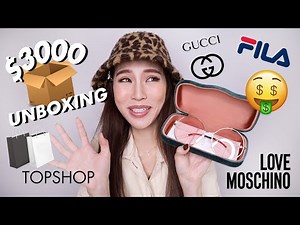 S$3000 SHOPPING SPREE at YOOX 💰 (unboxing + try-on) | nicolechangmin