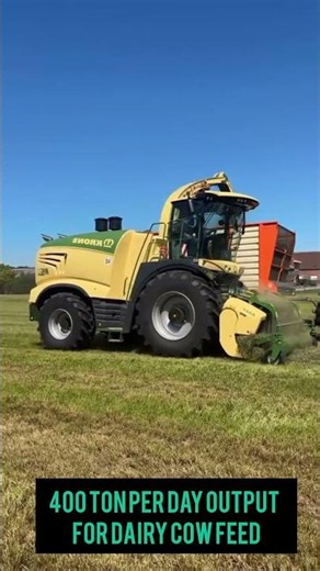 KRONE BIG X EATS Grass ALIVE! Silage Harvest ASMR 💥