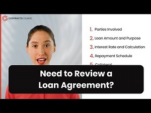 How to Review a Loan Agreement [Important Terms to Find and Understand]