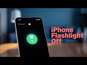 How To Turn Off Flashlight In iPhone