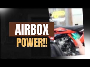 More air More Power! Airbox Covers and Holes