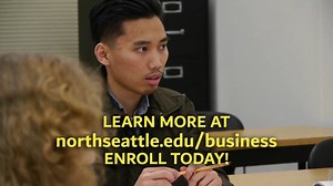 Starting college for the first time? Considering a career change or a skills update? NSC’s business offerings include compelling and relevant associate degree programs, certificates, and classes. Enjoy engaging instructors and small classes – all at an affordable price. Learn more at: northseattle.edu/business | North Seattle College