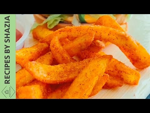 KFC Spicy French Fries Recipe At Home - Original KFC Spicy Fries