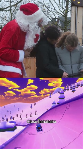 Can they break Santa's highscore in this game? 🎅 🎮 #santa #christmas #adventcalendar