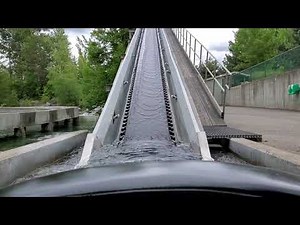 Silverwood Log Flume Ride POV Must watch! Idaho Theme Park Silverwood Ride
