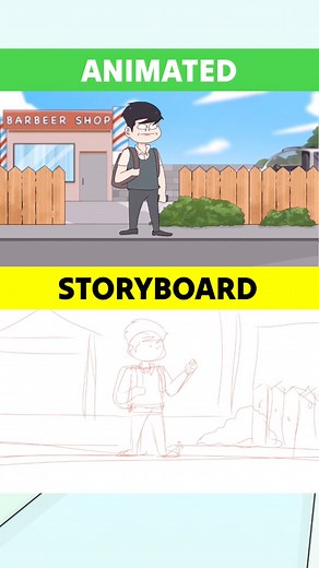 294K views · 5K reactions | Storyboard Vs Final Animation (Commute) #gelonimation #pinoyanimation #storyboarding #animation | Gelonimation | Facebook