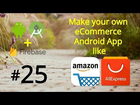 Android Shopping Cart System - Edit Delete Cart Items - Shop App Android Studio