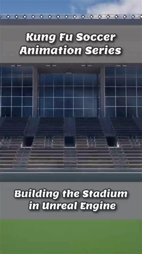 Building a KUNG FU SOCCER Stadium! (Unreal Engine Update 1) ⚽🔥