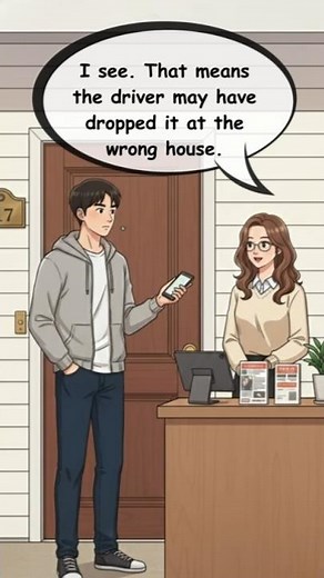 📦 Delivered to the WRONG Door — Simple & Real English Conversation | Learn Daily English