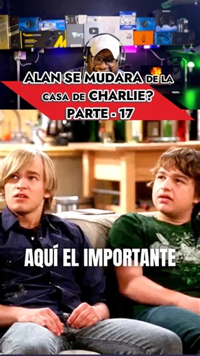 Jake le dice a Charlie que no quiere vivir en casa de Eldridge? Serie dos hombres y medio #comedia