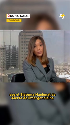 Las alertas nacionales de emergencia sonaron durante una transmisión en vivo de Al Jazeera, apenas segundos antes de que se escucharan explosiones en Doha, la capital de Catar. La alerta se activó mientras misiles iraníes dirigidos contra intereses estadounidenses en el país eran interceptados con éxito. #catar #estadosunidos #israel #iran | AJ Español