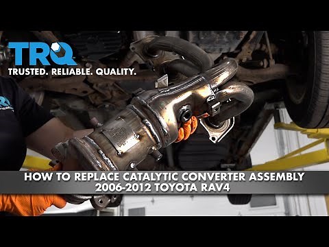 How To Replace Exhaust Manifold Catalytic Converter Assembly 2006-2012 Toyota RAV4