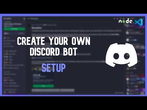 [PART 1] How to create your OWN Discord Bot | Setup | 2026