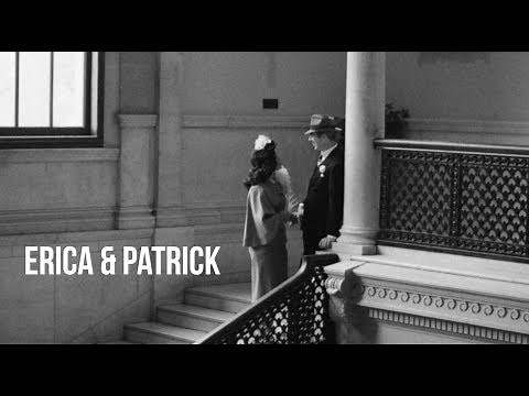 Actual footage of a 1940's Worcester Wedding | Erica & Patrick