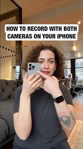 How to Record with Front and Back Cameras Simultaneously Using Detail App
