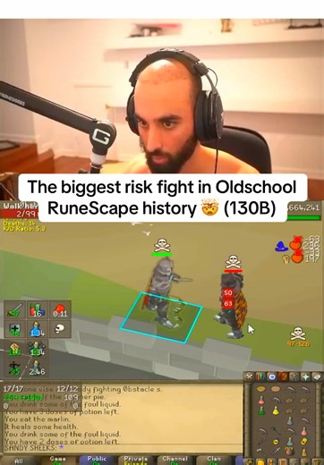 Historic PvP Battle in Old School RuneScape