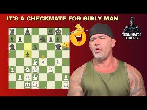 It’s a Checkmate for Girly Man #chess #checkmate #chessstrategy #chessgame 
