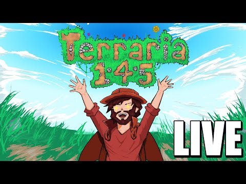 Playing the Terraria 1.4.5 Update!!!