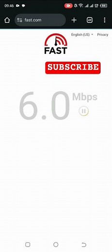 Fast or Slow? Check Your Internet Speed Live 🔥