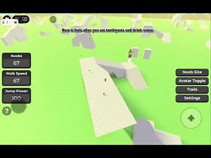 How it feels after you eat toothpaste and drink water