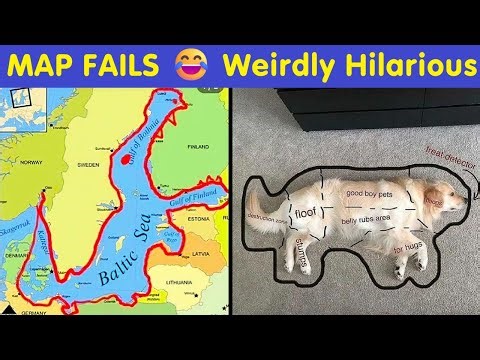 The Worst Maps Ever Made (That Are Weirdly Hilarious) 🤣🗺️ | Happy And Fun