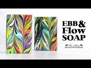 Festive Ebb & Flow Cold Process Soap (Tree Marie SHORT #3)