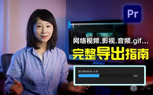 【导出设置的完整指南】怎么正确地导出视频？各大网络平台. 电影电视. Gif动图. 透明背景.音频.图片 Premiere Pro