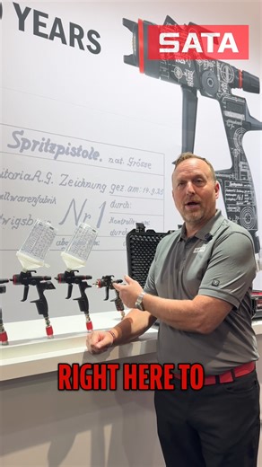 We asked: What’s one overlooked feature of a SATA spray gun? Check out our reel to hear why David Lever, SATA USA South and Mountain Regional Manager feels the fan control is overlooked. #SATAUSAInc #SATA4life #SATAfamily | SATA USA INC
