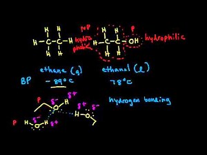 Physical properties of alcohols and preparation of alkoxides | Organic chemistry | Khan Academy